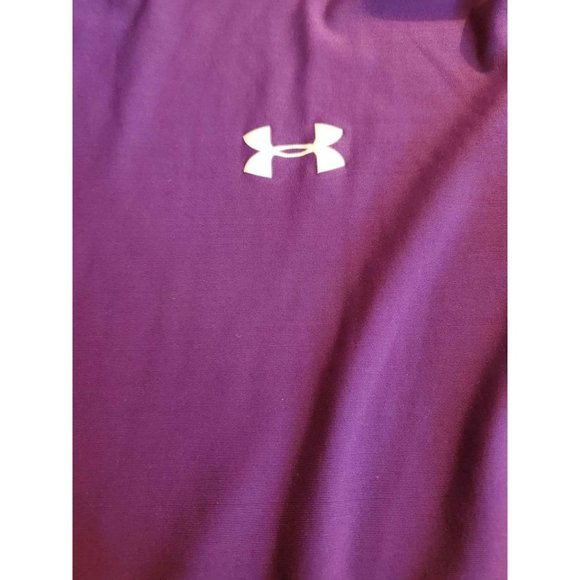 Under Armour Long Sleeve Purple Compression Shirt Youth XL Sf Pf Home Like New C - Picture 3 of 7
